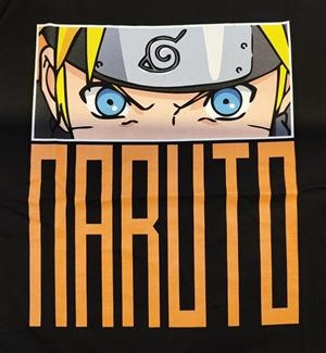CAMISETA NARUTO SHIPPUDEN NARUTO EYES NEGRO TALLA L | 8435767612494 | COMIC STUDIO | Universal Cómics