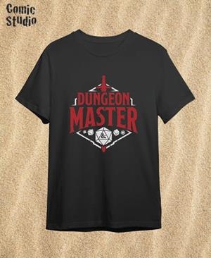 CAMISETA DUNGEON & DRAGONS MASTER NEGRO TALLA L | 8435073719276 | COMIC STUDIO | Universal Cómics