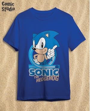 CAMISETA SONIC AZUL TALLA M | 8435073788869 | COMIC STUDIO | Universal Cómics