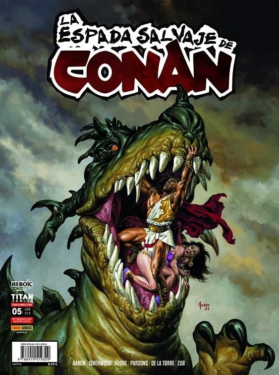LA ESPADA SALVAJE DE CONAN VOL 2 # 05 | 9788410519329 | GEOF ISHERWOOD - DAN PARSONS - MICHAEL KOGGE - JASON AARON | Universal Cómics