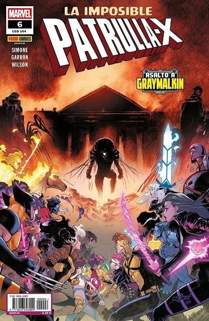 LA IMPOSIBLE PATRULLA-X # 164 LA IMPOSIBLE PATRULLA-X 06 | 977301664800900006 | JAVIER GARRÓN - GAIL SIMONE | Universal Cómics
