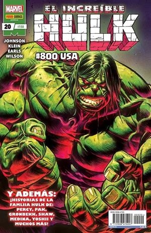INCREÍBLE HULK VOLUMEN II # 150 EL INCREÍBLE HULK 20 | 977293847500700020 | NIC KLEIN - PHILIP KENNEDY JOHNSON - DANNY EARLS | Universal Cómics