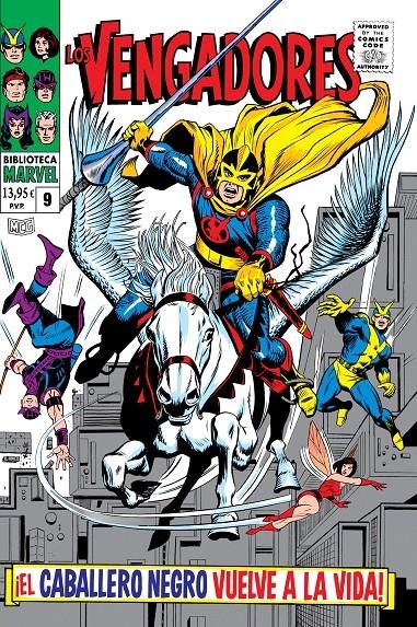 BIBLIOTECA MARVEL LOS VENGADORES # 09 DE 1967 A 1968 | 9788410519237 | ROY THOMAS - JOHN BUSCEMA - GEORGE TUSKA | Universal Cómics