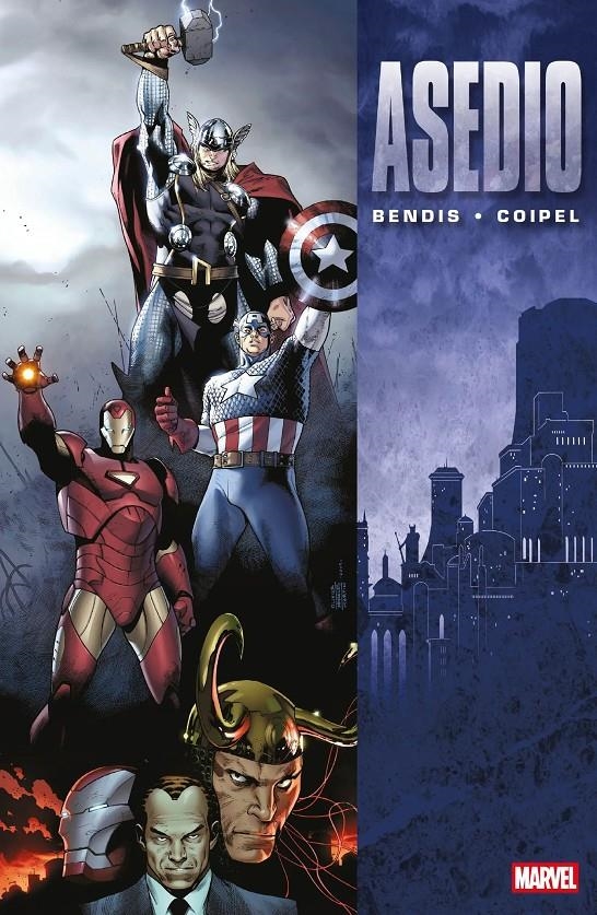 MARVEL ESSENTIALS # 23 ASEDIO | 9788410519305 | MICHAEL LARK - LUCIO PARRILLO - BRIAN MICHAEL BENDIS - OLIVIER COIPEL