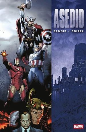 MARVEL ESSENTIALS # 23 ASEDIO | 9788410519305 | MICHAEL LARK - LUCIO PARRILLO - BRIAN MICHAEL BENDIS - OLIVIER COIPEL | Universal Cómics