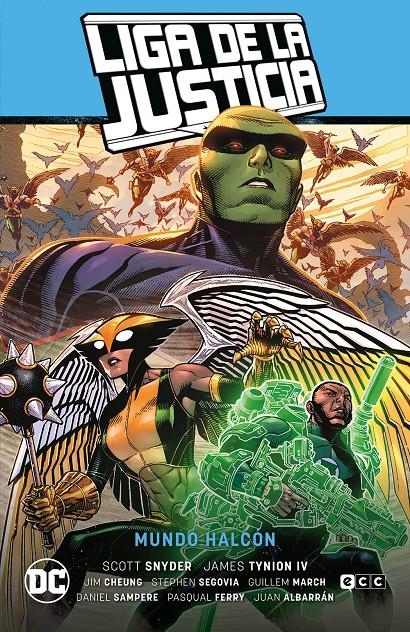 2AMA LIGA DE LA JUSTICIA SAGA # 03 MUNDO HALCÓN | 9999900116342 | DANIEL SAMPERE - GUILLEM MARCH - JAMES TYNION IV - JIM CHEUNG - PASQUAL FERRY - SCOTT SNYDER - STEPH