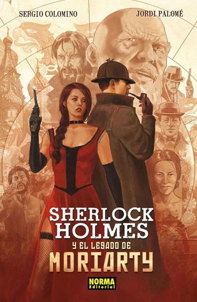 2AMA SHERLOCK HOLMES Y EL LEGADO DE MORIARTY | 9999900116717 | SERGIO COLOMINO - JORDI PALOMÉ | Universal Cómics
