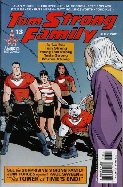 USA TOM STRONG # 13 | 76194121937001311 | ALAN MOORE - CHRIS SPROUSE - AL GORDON - TAD EHRLICH | Universal Cómics