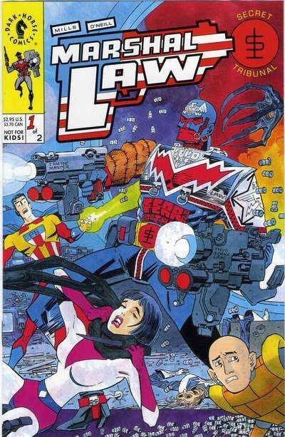 USA COLECCIÓN COMPLETA MARSHALL LAW SECRET TRIBUNAL | 9999900116779 | KEVIN O'NEILL - PATT MILLS | Universal Cómics