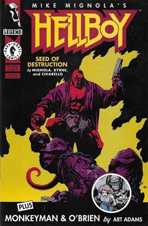 USA HELLBOY SEED OF DESTRUCTION # 01 | 9999900117158 | MIKE MIGNOLA - ARTHUR ADAMS - KEVIN NOWLAN - MARK CHIARELLO | Universal Cómics