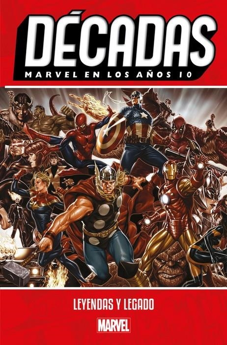 MARVEL EN LOS AÑOS 10, LEYENDAS Y LEGADO OFERTA RELANZAMIENTO | 9788410519411 | KIERON GILLEN - BRIAN MICHAEL BENDIS - CHRIS SAMNEE - JASON LATOUR - KELLY SUE DECONNICK | Universal Cómics