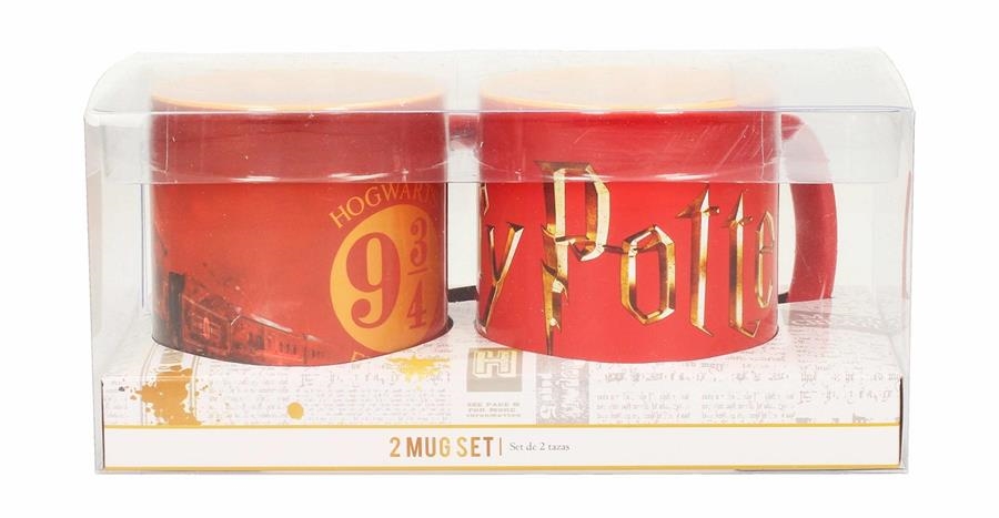 HP LOGO HOGWARTS EXPRESS SET 2 TAZAS HARRY POTTER | 8435450219504 | Universal Cómics