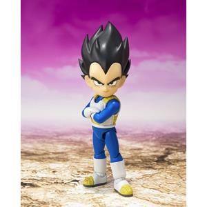 VEGETA (MINI) DAIMA FIGURA 7 CM DRAGON BALL DAIMA SH FIGUARTS | 4573102666390 | TAMASHI NATIONS | Universal Cómics