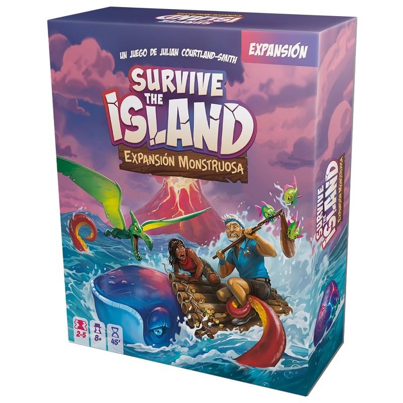 SURVIVE THE ISLAND EXPANSIÓN MONSTRUOSA | 3558380126423 | Universal Cómics