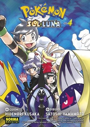 2AMA POKEMON SOL Y LUNA # 04 | 9999900118889 | HIDENORI KUSAKA - SATOSHI YAMAMOTO | Universal Cómics