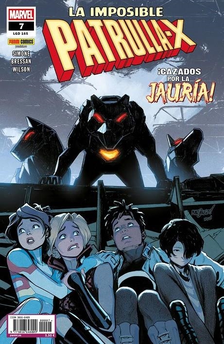 LA IMPOSIBLE PATRULLA-X # 165 LA IMPOSIBLE PATRULLA-X 07 | 977301664800900007 | ANDREI BESSAN - JAVIER GARRÓN - GAIL SIMONE | Universal Cómics