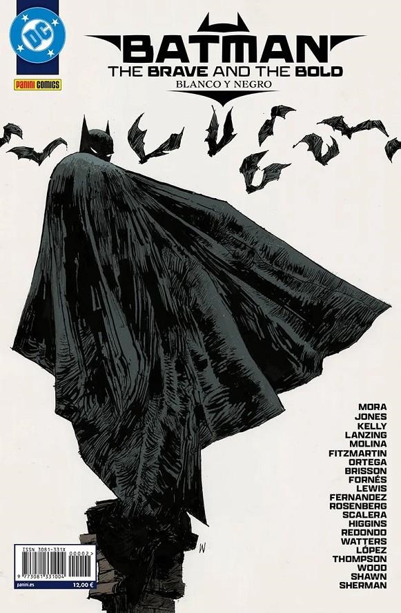 BATMAN THE BRAVE AND THE BOLD # 02 BLANCO Y NEGRO | 977308133100400002 | JORGE FORNÉS - JORGE MOLINA - RICARDO LOPEZ ORTIZ - DAN MORA - HERIK HANNA - SEAN LEWIS | Universal Cómics