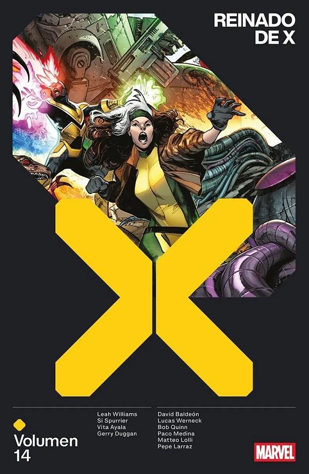 MARVEL PREMIERE REINADO DE X # 14 | 9791370130220 | DAVID BALDEÓN - MATTEO LOLLI - PEPE LARRAZ - PACO MEDINA - VITA AYALA - SI SPURRIER -  GERRY DUGGAN | Universal Cómics