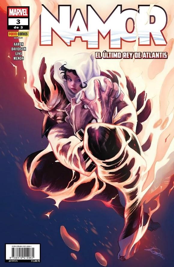 NAMOR, EL ÚLTIMO REY DE ATLANTIS # 03 | 9788410519961 | ALEX LINS - JASON AARON - PAUL DAVIDSON | Universal Cómics