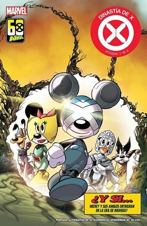 SPIDERMAN VOL 2 # 249 EL ASOMBROSO SPIDERMAN 38 PORTADA ALTERNATIVA DISNEY - WHAT IF? DINASTÍA DE X #1 | 977000139000400249 | DEREK LANDY - CAFU - JOE KELLY - KEV WALKER - GLEB MELNIKOV - JUSTINA IRELAND | Universal Cómics