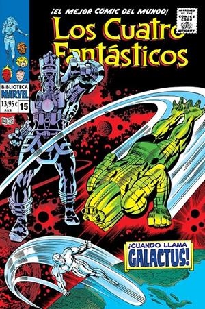 BIBLIOTECA MARVEL LOS 4 FANTÁSTICOS # 15 DE 1968 | 9788410519909 | STAN LEE - JACK KIRBY | Universal Cómics
