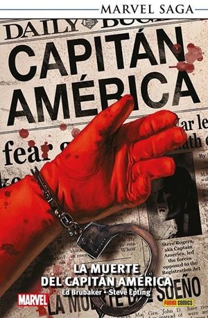 CAPITÁN AMÉRICA MARVEL SAGA RÚSTICA # 05 LA MUERTE DEL CAPITÁN AMÉRICA | 9791370130282 | STEVE EPTING - ED BRUBAKER | Universal Cómics