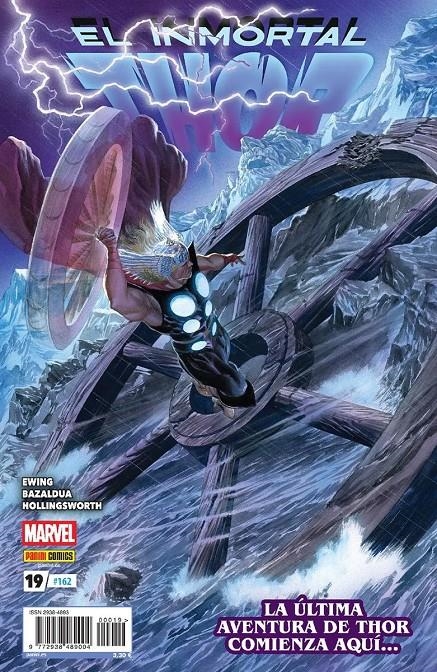 THOR VOL 5 # 162 EL INMORTAL THOR 19 | 977293848900400019 | JAN BAZALDUA - AL EWING | Universal Cómics