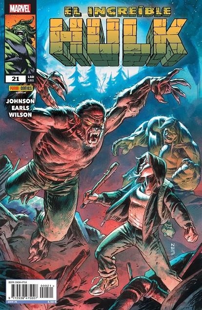 INCREÍBLE HULK VOLUMEN II # 151 EL INCREÍBLE HULK 21 | 977293847500700021 | DANNY EARLS - PHILIP KENNEDY JOHNSON | Universal Cómics