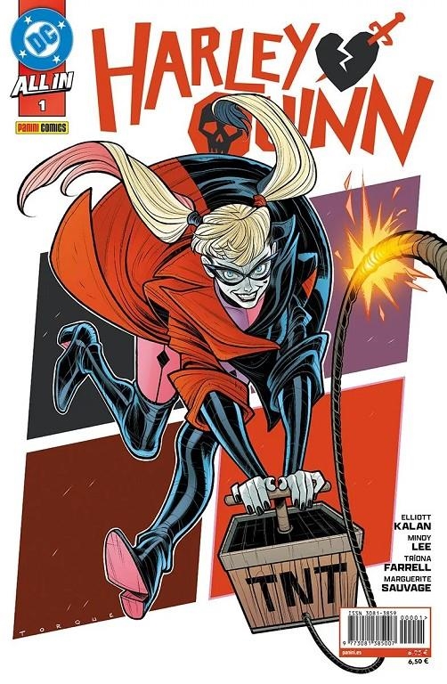 ALL IN HARLEY QUINN # 01 | 977308138500700001 | MARGUERITE SAUVAGE - MINDY LEE - ELLIOTT KALAN | Universal Cómics