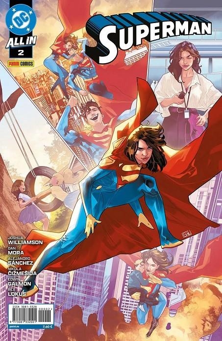 ALL IN SUPERMAN # 02 | 977308133200100002 | LAURA BRAGA - DAN MORA - EDWIN GALMON - NIKOLA CIŽMEŠIJA - JOSHUA WILLIAMSON | Universal Cómics