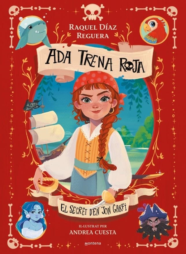 ADA TRENA ROJA # 01- EL SECRET D'EN JON GARFI EDICIÓ EN CATALÀ | 9788410395619 | RAQUEL DÍAZ REGUERA - ANDREA CUESTA FERNÁNDEZ | Universal Cómics