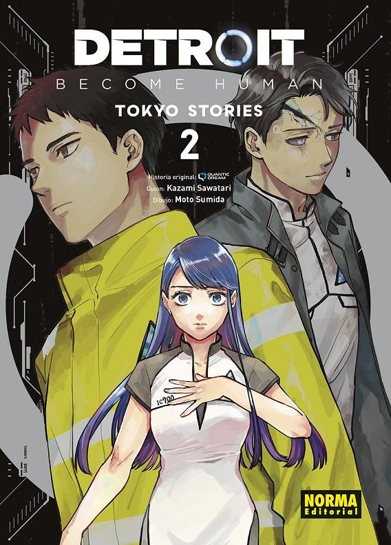 DETROIT BECOME HUMAN, TOKYO STORIES # 02 | 9788467972818 | QUANTIC DREAM - KAZAMI SAWATARI - MOTO SUMIDA | Universal Cómics