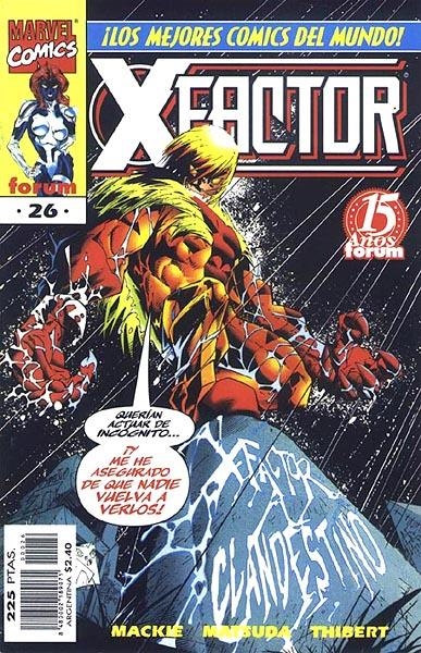 X-FACTOR VOLUMEN II # 26 | 848000218907100026 | HOWARD MACKIE - JEFF MATSUDA - ART THIBERT