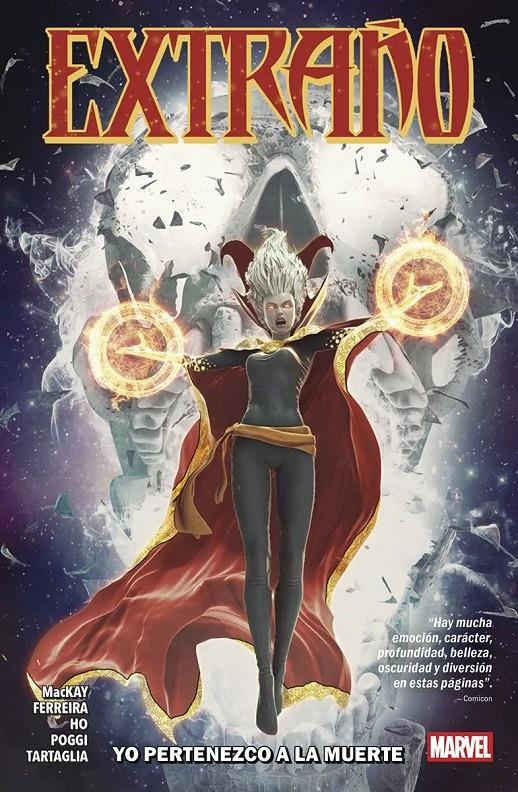 MARVEL PREMIERE EXTRAÑO # 01 YO PERTENEZCO A LA MUERTE | 9791370130831 | JED MACKAY - MARCELO FERREIRA