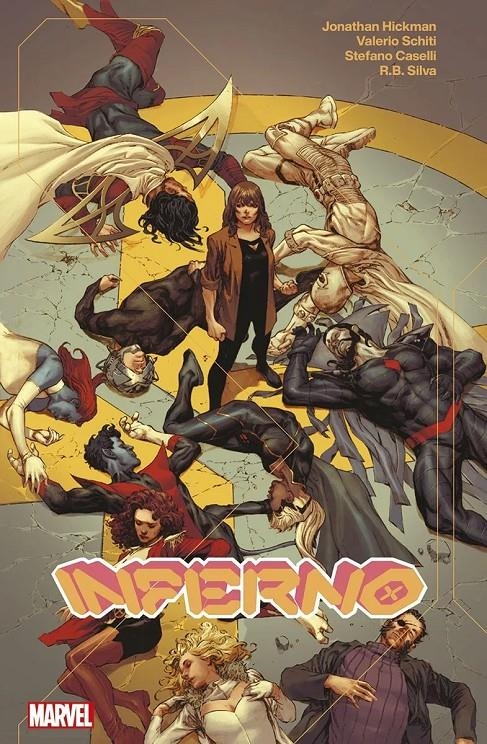 MARVEL PREMIERE INFERNO | 9791370130855 | JONATHAN HICKMAN - R. B. SILVA - VALERIO SCHITI - STEFANO CASELLI | Universal Cómics