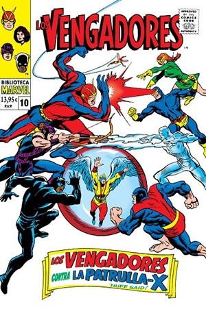 BIBLIOTECA MARVEL LOS VENGADORES # 10 DE 1968 | 9791370130435 | HOWARD PURCELL - ROY THOMAS - JOHN BUSCEMA - WERNER ROTH - DON HECK - GARY FRIEDRICH | Universal Cómics