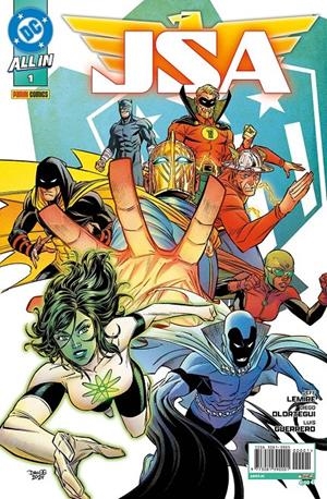 ALL IN JSA # 01 | 977308139000100001 | DIEGO OLÓRTEGUI - JEFF LEMIRE