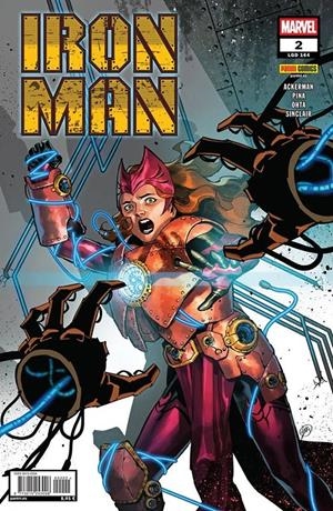 INVENCIBLE IRON MAN VOL 2 # 164 IRON MAN 02 | 977301525300600002 | SPENCER ACKERMAN - JULIUS OHTA | Universal Cómics