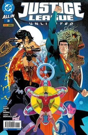 ALL IN JUSTICE LEAGUE UNLIMITED # 03 | 977308132900100003 | DAN MORA - MARK WAID