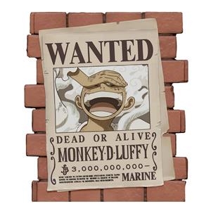WANTED LUFFY HUCHA 16 CM ONE PIECE | 3521320802756 | Universal Cómics