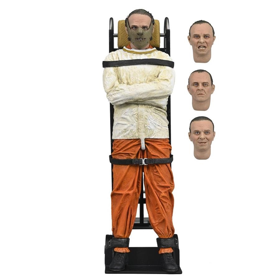 DR. HANNIBAL LECTER MASKED SCALE ACTION FIGURA 18 CM THE SILENCE OF THE LAMBS | 0634482055007 | Universal Cómics