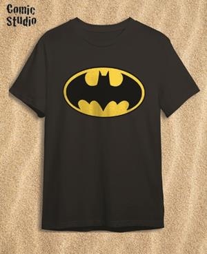 CAMISETA LOGO BATMAN TALLA M | 8435073782638 | COMIC STUDIO | Universal Cómics