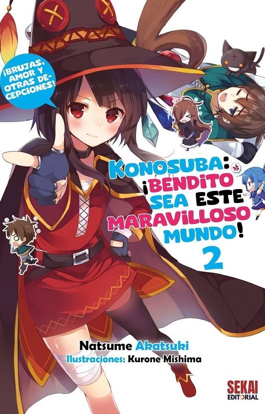 KONOSUBA NOVELA # 02 ¡BENDITO SEA ESTE MARAVILLOSO MUNDO! | 9788412904185 | NATSUME AKATSUKI - KURONE MISHIMA | Universal Cómics
