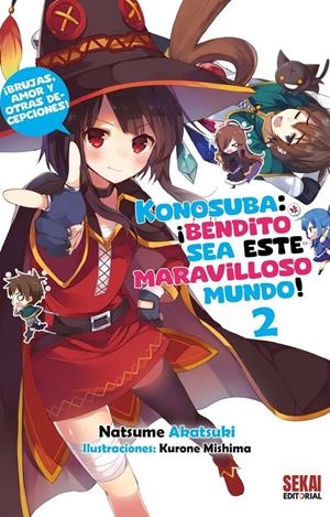 KONOSUBA NOVELA # 02 ¡BENDITO SEA ESTE MARAVILLOSO MUNDO! | 9788412904185 | NATSUME AKATSUKI - KURONE MISHIMA