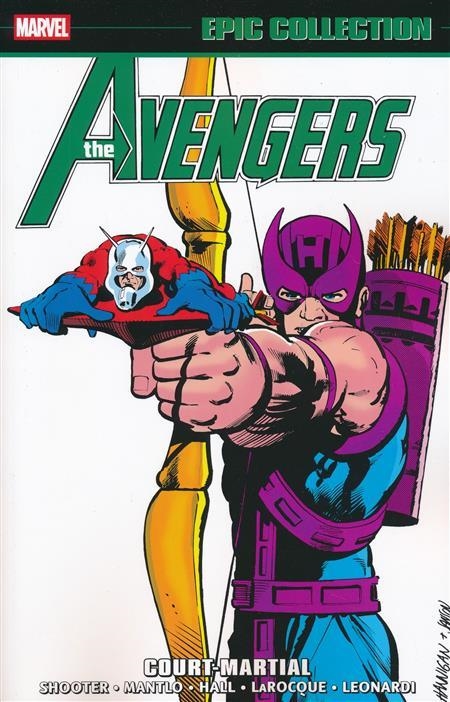 USA EPIC COLLECTION THE AVENGERS # 12 COURT MARTIAL TP | 978130296050654999 | JIM SHOOTER - BILL MANTLO - RICK LEONARDI | Universal Cómics