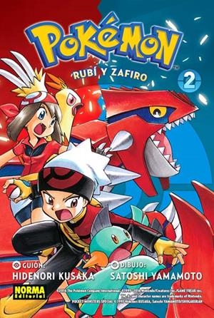 POKÉMON # 10 RUBÍ Y ZAFIRO 2 NUEVA EDICIÓN | 9788467975802 | HIDENORI KUSAKA - MATO | Universal Cómics