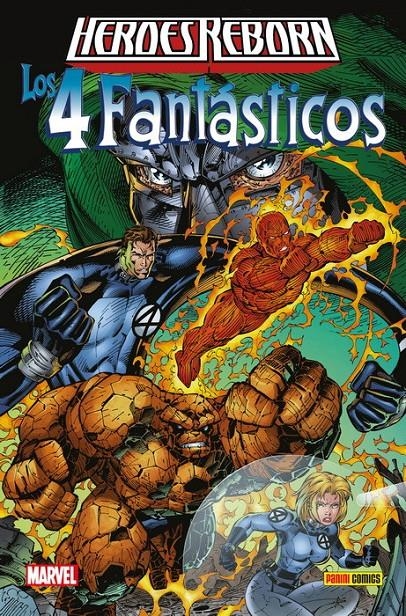 2AMA LOS 4 FANTÁSTICOS HEROES REBORN INTEGRAL | 9999900119664 | JIM LEE - BRANDON CHOI | Universal Cómics