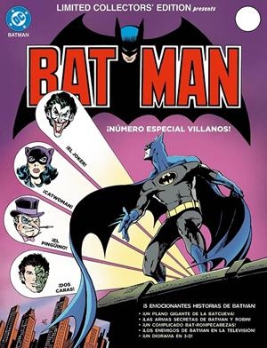 DC EDICIÓN FACSÍMIL # 03 BATMAN ESPECIAL VILLANOS | 9791370131166 | WILLIAM WOOLFOLK - JACK BURNLEY - CHARLES PARIS - JIM MOONEY - BOB KANE  BILL FINGER  JERRY ROBINSON | Universal Cómics