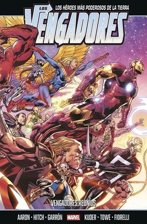 MARVEL PREMIERE LOS VENGADORES # 15 VENGADORES REUNÍOS | 9791370131357 | JAVIER GARRÓN - BRYAN HITCH - AARON KUDER - JASON AARON | Universal Cómics