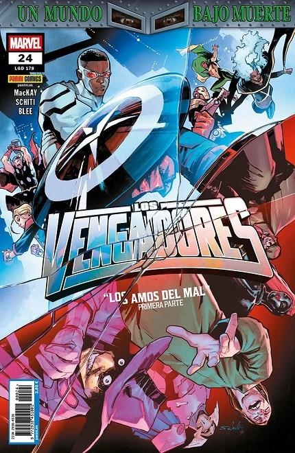 VENGADORES VOL 4 # 178 VENGADORES 24 | 977293845100100024 | JED MACKAY - FARID KARAMI | Universal Cómics